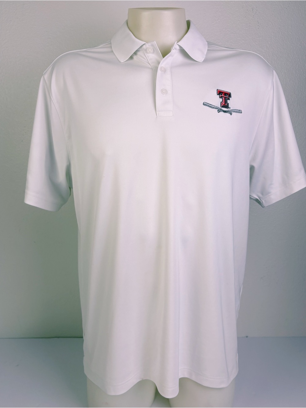 Texas Tech Red Raiders Under Armour Polo
XL 2018 College World Series CWS Omaha